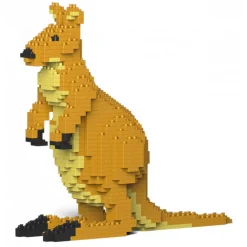 Jekca - Kangaroo 01S - Lego - Sculpture - Construction - 4D - Brick Animals - Toys - Avvenice^ Games