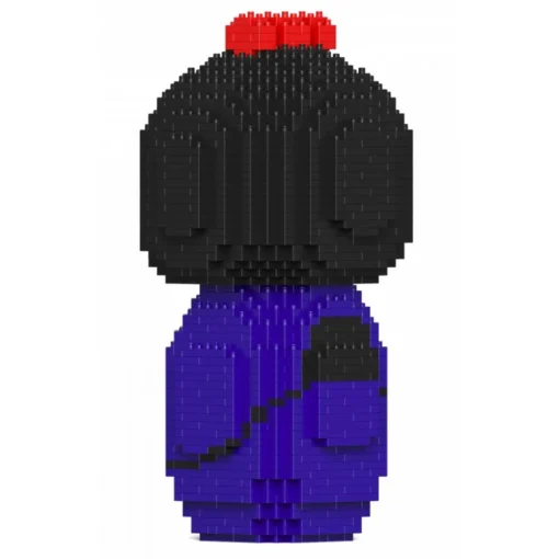 Jekca - Kokeshi Doll 01S-M02 - Lego - Sculpture - Construction - 4D - Brick Animals - Toys - Avvenice^ Games