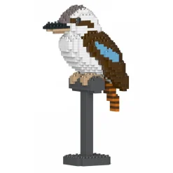 Jekca - Kookaburra 01S-M01 - Lego - Sculpture - Construction - 4D - Brick Animals - Toys - Avvenice^ Games