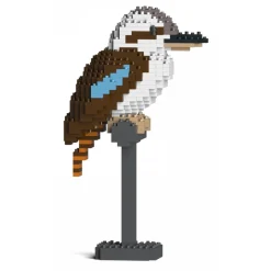 Jekca - Kookaburra 01S-M01 - Lego - Sculpture - Construction - 4D - Brick Animals - Toys - Avvenice^ Games