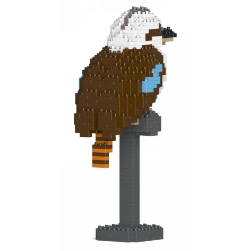 Jekca - Kookaburra 01S-M01 - Lego - Sculpture - Construction - 4D - Brick Animals - Toys - Avvenice^ Games