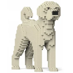 Jekca - Labradoodle 01-M01 - Big - Lego - Sculpture - Construction - 4D - Brick Animals - Toys - Avvenice^ Games