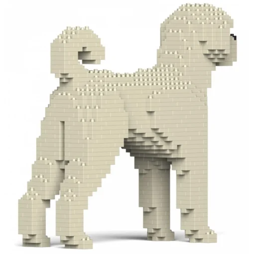 Jekca - Labradoodle 01-M01 - Big - Lego - Sculpture - Construction - 4D - Brick Animals - Toys - Avvenice^ Games