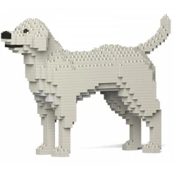 Jekca - Labrador Retriever 01-M06 - Big - Lego - Sculpture - Construction - 4D - Brick Animals - Toys - Avvenice^ Games