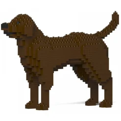 Jekca - Labrador Retriever 01S-M05 - Lego - Sculpture - Construction - 4D - Brick Animals - Toys - Avvenice^ Games