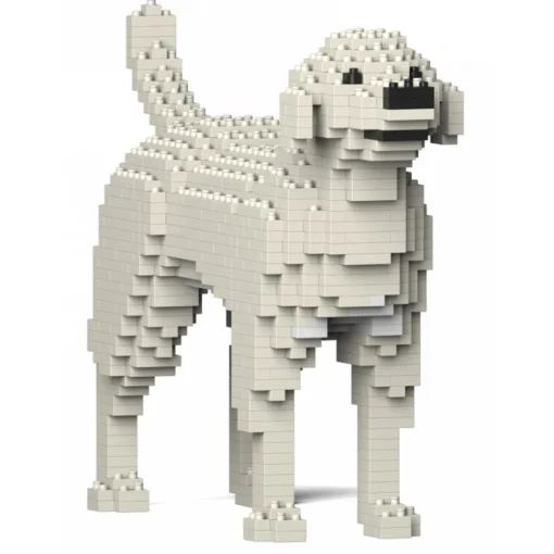 Jekca - Labrador Retriever 01-M06 - Big - Lego - Sculpture - Construction - 4D - Brick Animals - Toys - Avvenice^ Games