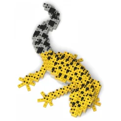 Jekca - Leopard Gecko 01S - Lego - Sculpture - Construction - 4D - Brick Animals - Toys - Avvenice^ Games