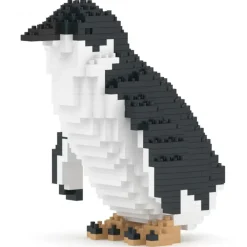 Jekca - Little Penguin 01 - Big - Lego - Sculpture - Construction - 4D - Brick Animals - Toys - Avvenice^ Games