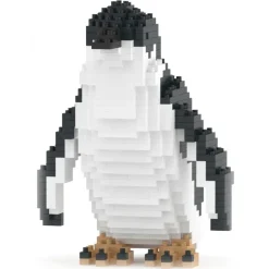 Jekca - Little Penguin 01 - Big - Lego - Sculpture - Construction - 4D - Brick Animals - Toys - Avvenice^ Games