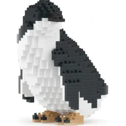 Jekca - Little Penguin 02 - Lego - Sculpture - Construction - 4D - Brick Animals - Toys - Avvenice^ Games