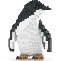 Jekca - Little Penguin 02 - Lego - Sculpture - Construction - 4D - Brick Animals - Toys - Avvenice^ Games