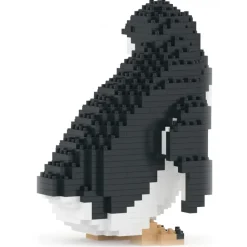 Jekca - Little Penguin 02 - Lego - Sculpture - Construction - 4D - Brick Animals - Toys - Avvenice^ Games