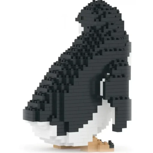 Jekca - Little Penguin 02 - Lego - Sculpture - Construction - 4D - Brick Animals - Toys - Avvenice^ Games