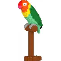 Jekca - Lovebird 01S - Lego - Sculpture - Construction - 4D - Brick Animals - Toys - Avvenice^ Games