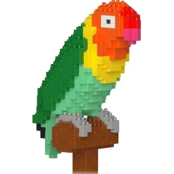 Jekca - Lovebird 01S - Lego - Sculpture - Construction - 4D - Brick Animals - Toys - Avvenice^ Games
