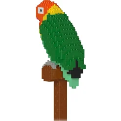 Jekca - Lovebird 01S - Lego - Sculpture - Construction - 4D - Brick Animals - Toys - Avvenice^ Games