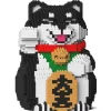 Jekca - Lucky Shiba Inu 01-M02 - Big - Lego - Sculpture - Construction - 4D - Brick Animals - Toys - Avvenice