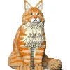 Jekca - Maine Coon 01S-M01 - Lego - Sculpture - Construction - 4D - Brick Animals - Toys - Avvenice