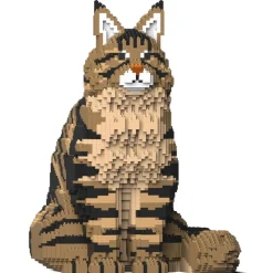 Jekca - Maine Coon 01S-M03 - Lego - Sculpture - Construction - 4D - Brick Animals - Toys - Avvenice^ Games
