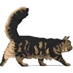 Jekca - Maine Coon 02S-M03 - Lego - Sculpture - Construction - 4D - Brick Animals - Toys - Avvenice^ Games