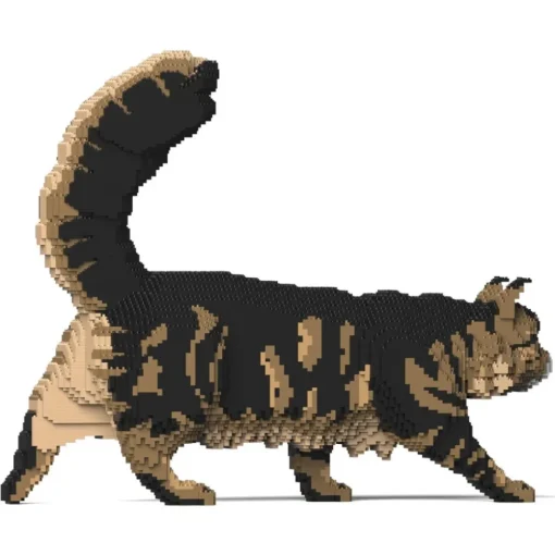 Jekca - Maine Coon 02S-M03 - Lego - Sculpture - Construction - 4D - Brick Animals - Toys - Avvenice^ Games