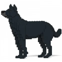 Jekca - Mongrel 01-M02 - Big - Lego - Sculpture - Construction - 4D - Brick Animals - Toys - Avvenice^ Games