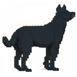 Jekca - Mongrel 01-M02 - Big - Lego - Sculpture - Construction - 4D - Brick Animals - Toys - Avvenice^ Games