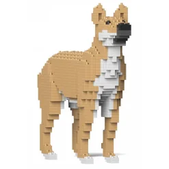 Jekca - Mongrel 01S-M01 - Lego - Sculpture - Construction - 4D - Brick Animals - Toys - Avvenice^ Games