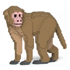 Jekca - Monkey 01S - Lego - Sculpture - Construction - 4D - Brick Animals - Toys - Avvenice^ Games