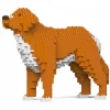 Jekca - Nova Scotia Duck Tolling Retriever 01-M01 - Big - Lego - Sculpture - Construction - 4D - Brick Animals - Toys - Avvenice