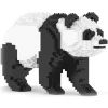 Jekca - Panda 03 - Big - Lego - Sculpture - Construction - 4D - Brick Animals - Toys - Avvenice^ Games