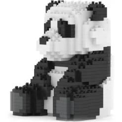 Jekca - Panda 01B (version 2024) - Lego - Sculpture - Construction - 4D - Brick Animals - Toys - Avvenice^ Games