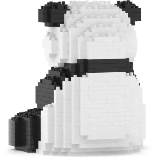 Jekca - Panda 01B (version 2024) - Lego - Sculpture - Construction - 4D - Brick Animals - Toys - Avvenice^ Games