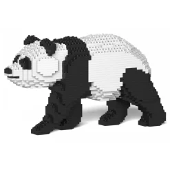 Jekca - Panda 03S - Lego - Sculpture - Construction - 4D - Brick Animals - Toys - Avvenice^ Games