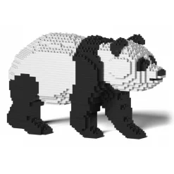 Jekca - Panda 03S - Lego - Sculpture - Construction - 4D - Brick Animals - Toys - Avvenice^ Games