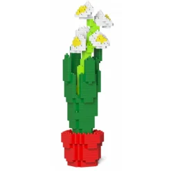 Jekca - Paperwhites 01S - Lego - Sculpture - Construction - 4D - Brick Animals - Toys - Avvenice^ Games