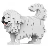 Jekca - Pekingese 01 - Big - Lego - Sculpture - Construction - 4D - Brick Animals - Toys - Avvenice^ Games