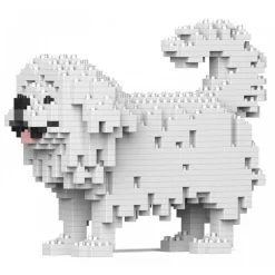 Jekca - Pekingese 01 - Big - Lego - Sculpture - Construction - 4D - Brick Animals - Toys - Avvenice^ Games