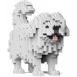 Jekca - Pekingese 01 - Big - Lego - Sculpture - Construction - 4D - Brick Animals - Toys - Avvenice^ Games