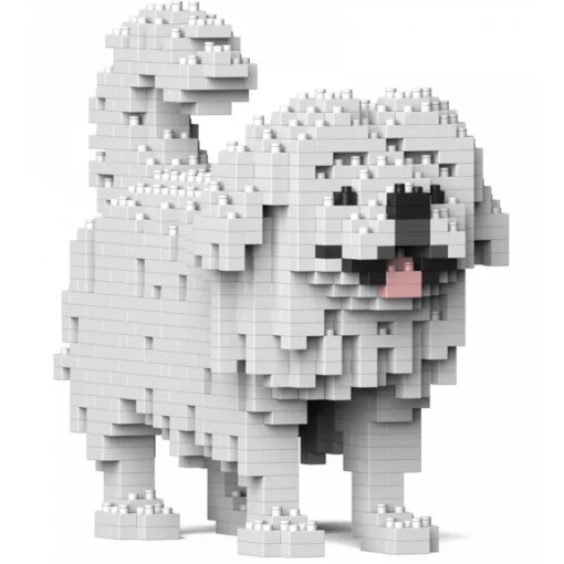 Jekca - Pekingese 01 - Big - Lego - Sculpture - Construction - 4D - Brick Animals - Toys - Avvenice^ Games
