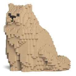 Jekca - Persian Cat 01S-M03 - Lego - Sculpture - Construction - 4D - Brick Animals - Toys - Avvenice^ Games