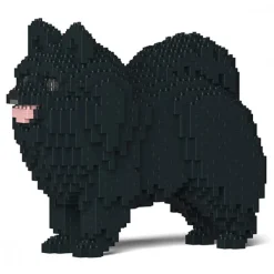 Jekca - Pomeranian 02-M03 - Big - Lego - Sculpture - Construction - 4D - Brick Animals - Toys - Avvenice^ Games