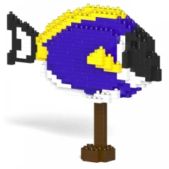 Jekca - Powder Blue Tang 01S - Lego - Sculpture - Construction - 4D - Brick Animals - Toys - Avvenice^ Games