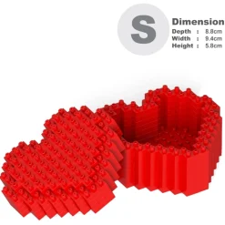 Jekca - Present Box 05S-S09 - Lego - Sculpture - Construction - 4D - Brick Animals - Toys - Avvenice^ Games