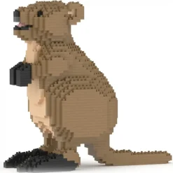 Jekca - Quokka 01 - Big - Lego - Sculpture - Construction - 4D - Brick Animals - Toys - Avvenice^ Games