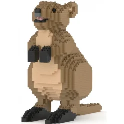 Jekca - Quokka 01 - Big - Lego - Sculpture - Construction - 4D - Brick Animals - Toys - Avvenice^ Games