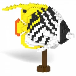 Jekca - Threadfin Butterflyfish 01 - Big - Lego - Sculpture - Construction - 4D - Brick Animals - Toys - Avvenice^ Games