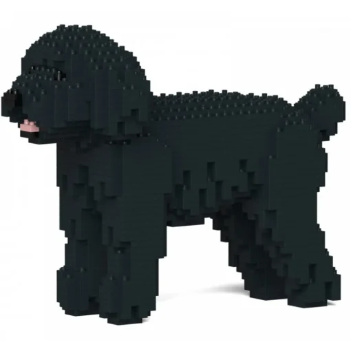 Jekca - Toy Poodle 01-M02 - Big - Lego - Sculpture - Construction - 4D - Brick Animals - Toys - Avvenice^ Games