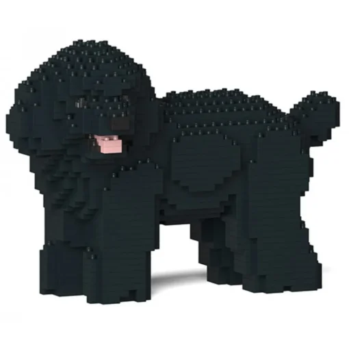 Jekca - Toy Poodle 05-M02 - Big - Lego - Sculpture - Construction - 4D - Brick Animals - Toys - Avvenice^ Games