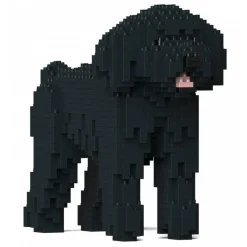 Jekca - Toy Poodle 01-M02 - Big - Lego - Sculpture - Construction - 4D - Brick Animals - Toys - Avvenice^ Games